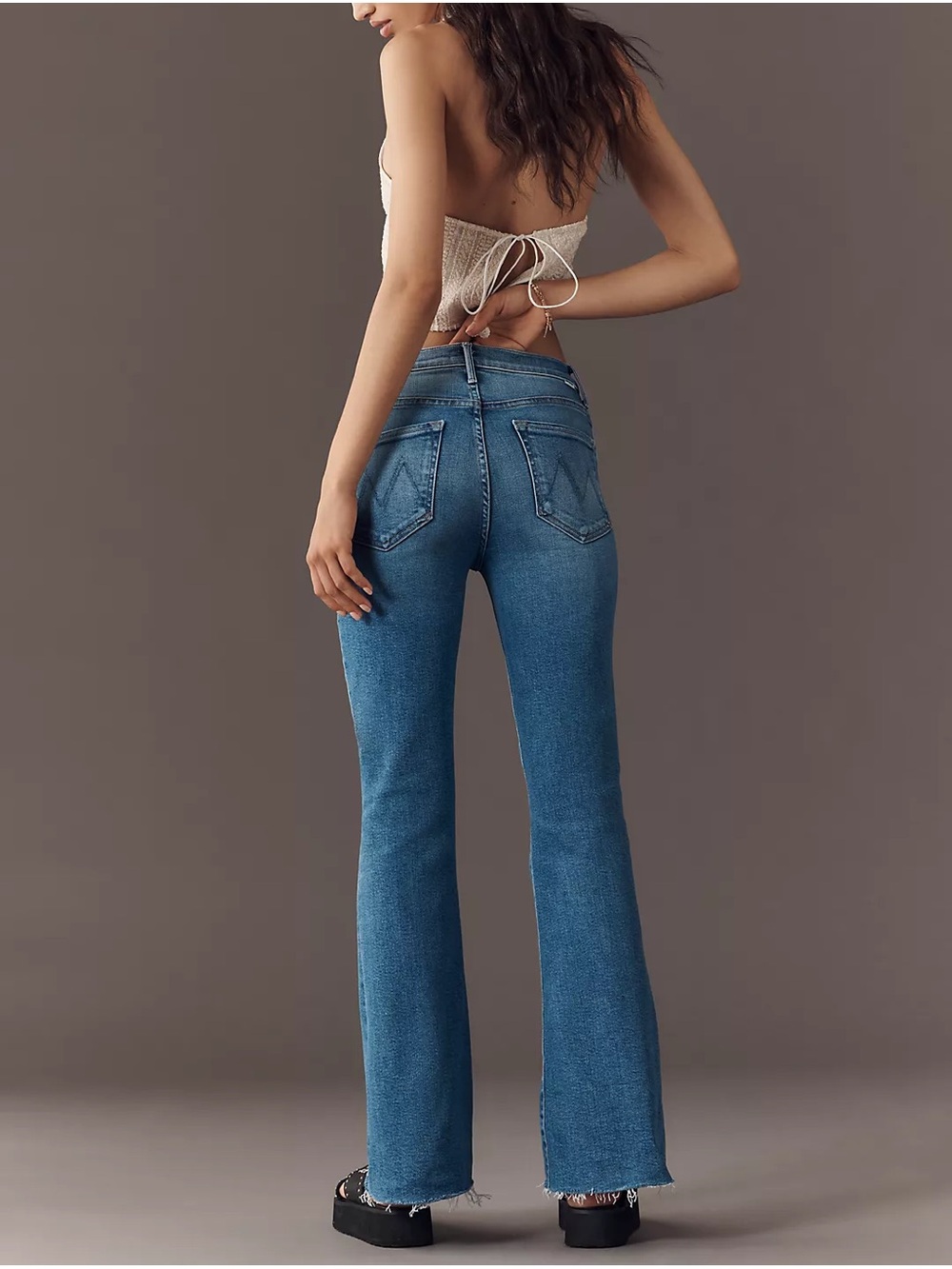 MOTHER Weekender Jeans in Layover 27